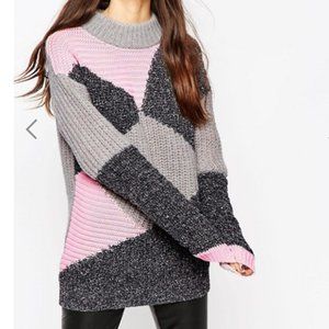 ASOS Jumper in Patchwork